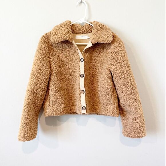 Astr the label teddy jacket tan - Picture 2 of 5